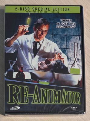 Re-Animator (1985) Special Edition (2DVD) uusi ja muoveissa