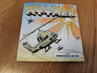 Hellfire Attack - Commodore 64 (disk)