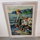 Orvo Raatikainen 1914-2000 "Onkipojat" - pikkukuva 2