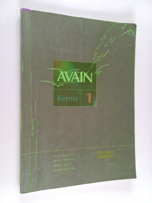 Avain; opettajan aineisto, 1 - Kemia :