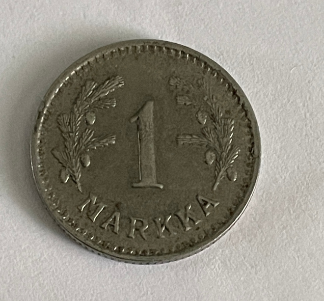 1markka 1952, suurempi koko
