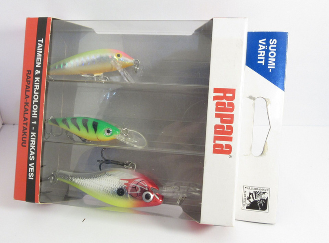 Rapala Kalatakuu viehesarja Taimen&Kirjolohi kirkas vesi