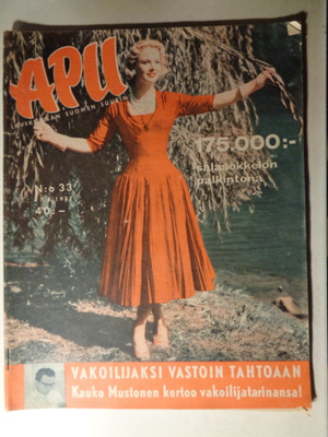 Apu lehti Nro 33/1957 (13.3)