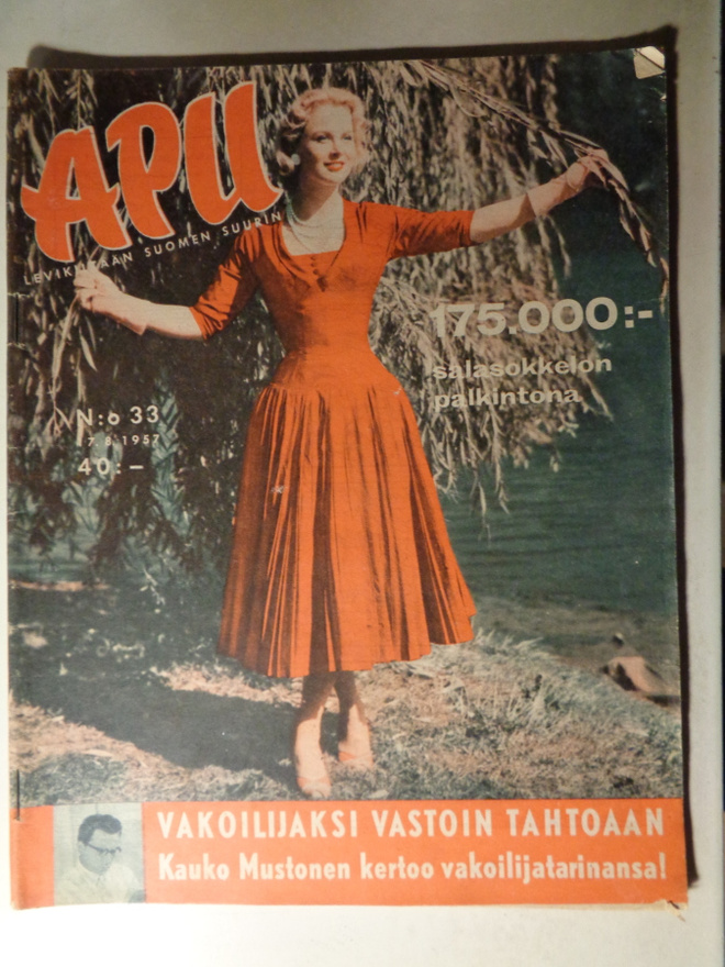 Apu lehti Nro 33/1957 (13.3)