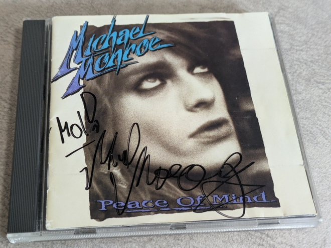 Michael Monroe - Peace Of Mind (CD) HYVÄ KUNTO!! Nimmari