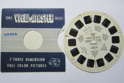 VIEW-MASTER KUVAKIEKKO N:o 2076 THE FJORD COUNTRY NORWAY