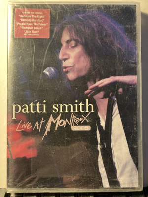 PATTI SMITH: Live At Montreaux 2005, DVD, muoveissa