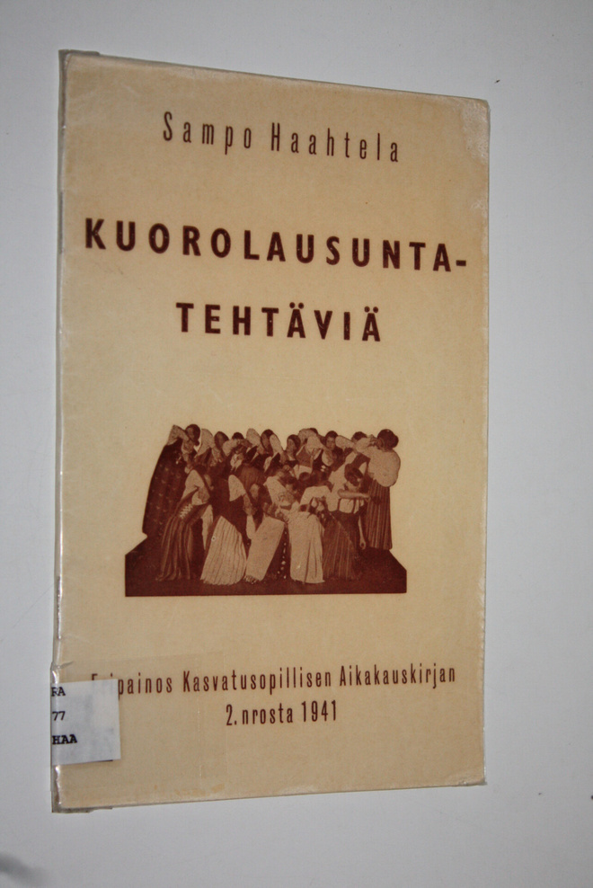 Sampo Haahtela : Kuorolausuntatehtäviä