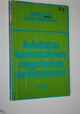 Jouko Kari : Johdatus kasvatuksen ongelmien tutkimiseen