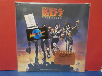 KISS - DESTROYER UUSI 180G DELUXE EDIT 2LP
