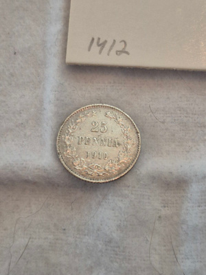 25 penniä 1910, Suomi