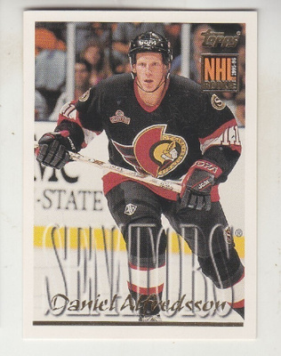 Daniel Alfredson 95-96 Topps