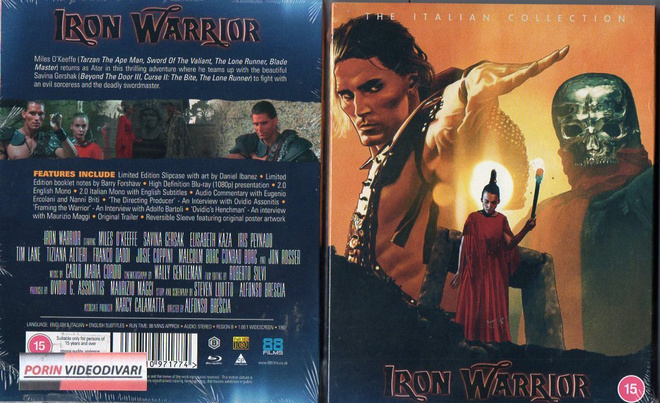 iron warrior	(31 560)	UUSI	-GB-	BLU-RAY	slipcase,		miles o´k