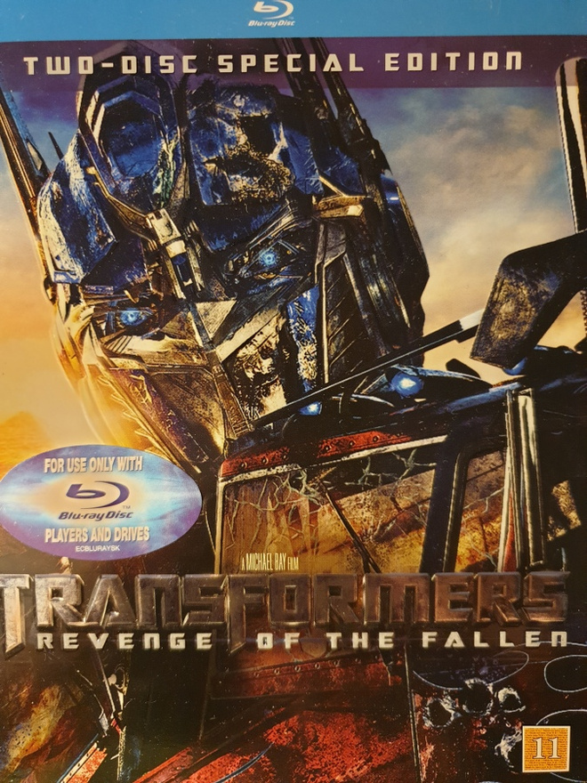 TRANSFORMERS REVENGE OF THE FALLEN BLU-RAY