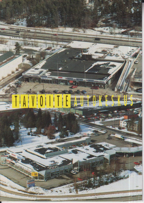 Turku, Tavoiteautokeskus, ilmakuva    ,  e28