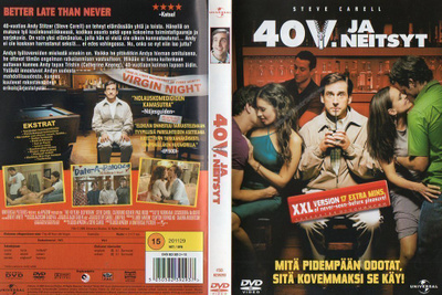 40V Ja Neitsyt (35 259) k -FI- suomik. DVD steve carell 200