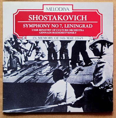 ŠOSTAKOVITŠ: Sinfonia no. 7 Leningrad – MINT UK CD 1984/1988