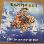 Iron Maiden Live in Donington 1988 lp splatter vinyyli uusi - pikkukuva 1