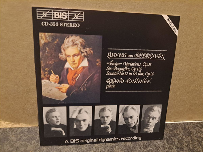 Beethoven:Eroica variations etc-Roland Pöntinen,piano CD