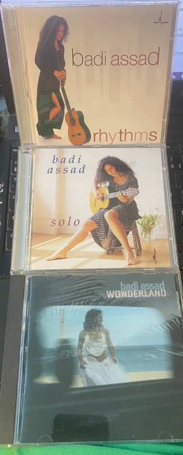 Badi Assad x 3: Solo, Rhythms, Wonderland cd BRASILIA