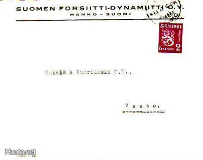 FIRMAKUORI HANKO SUOMEN FORSIITTTI-DYNAMIITTI OY