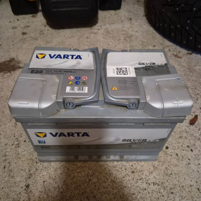 Varta AGM Silver Dynamic E39 70Ah 760A Akku