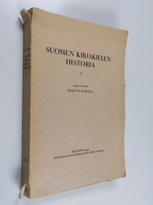 Martti Rapola : Suomen kirjakielen historia pääpiirteittä...