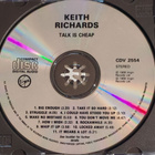 Keith Richards - Talk is Cheap (hienokuntoinen cd-levy) - pikkukuva 4