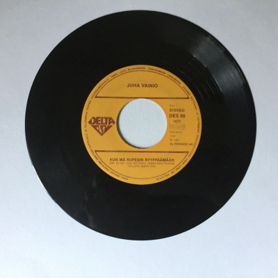 Juha Vainio – Kun Mä Rupesin Ryyppäämään / Perunalaulu 7”