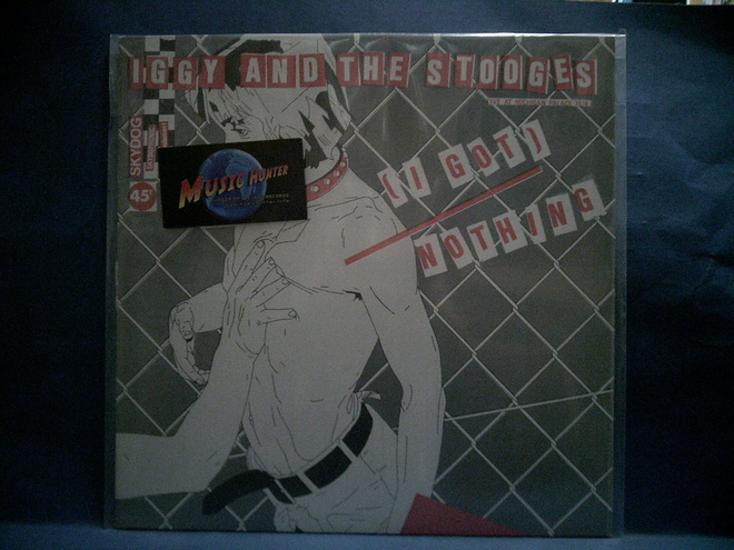 IGGY AND THE STOOGES -  I GOT NOTHING LP M-/EX-