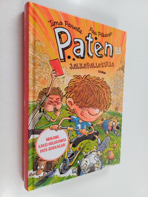 Timo Parvela : Paten jalkapallokirja ; Paten kalastuskirja