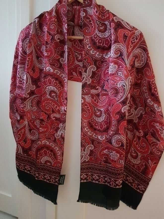 Lino Corelli Silkkihuivi / Kaulahuivi / Huivi silkki