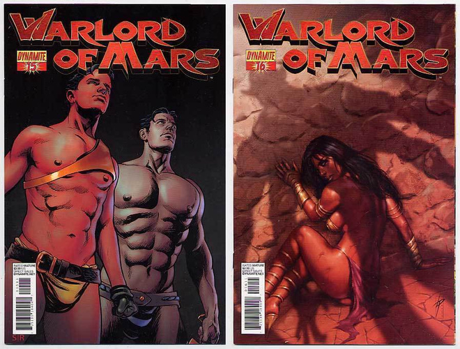 Warlord of Mars #15-16 (Dynamite, 2012)