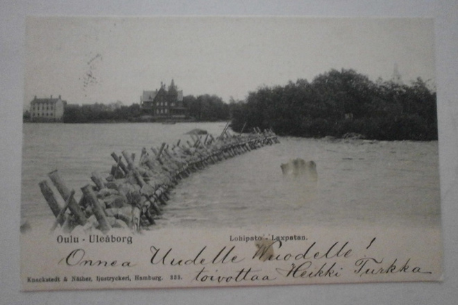Oulu. Lohipato, vanha mv pk, p. 1902