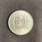 200 markkaa v. 1957, hopeaa - pikkukuva 1