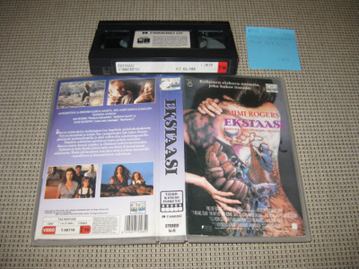 Ekstaasi-VHS (FInnkino, The Rapture, 1991, Davd Duchovny)