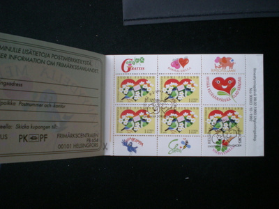FDC-leimattu vihko Ystävyydellä - LaPe V18 o