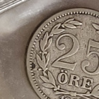 25 Öre 1907 hopeaa kolikko - pikkukuva 2