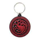 GAME OF THRONES TARGARYEN RUBBER KEYCHAIN	(64 176)	avaimenpe - pikkukuva 1