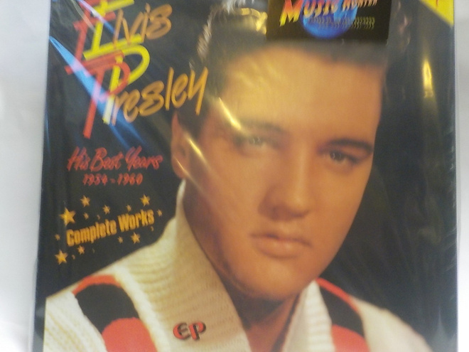 ELVIS PRESLEY  HIS BEST YEARS  M-/M- VINYL 12 LP BOX