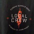 SLIPKNOT LOCAL CREW EUROPEAN SUMMER 2022 T-PAITA KOKO XL - pikkukuva 2