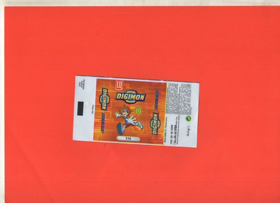 DIGIMON. TAI. Täytevohvelikääre.