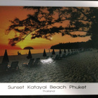 KATA BEACH. PHUKET. THAIMAA.  kulkematon kortti. - pikkukuva 1
