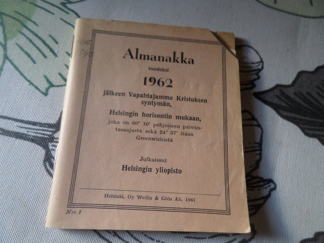 huuda syntymavuotesi almanakka 1962