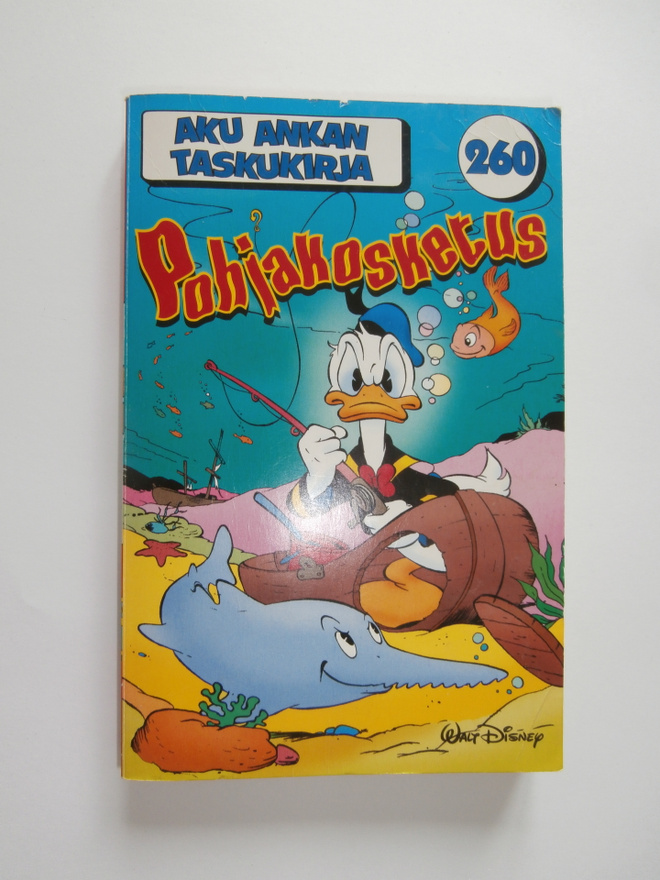 AKU ANKAN TASKUKIRJA 260 POHJAKOSKETUS