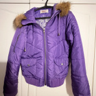 Violetti toppatakki L - pikkukuva 1