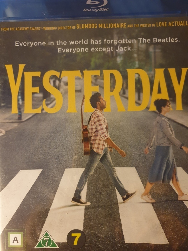 YESTERDAY BLU-RAY UUSI!