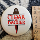 Cloak & Dagger vintage Marvel rintamerkki 1980-luvulta - pikkukuva 1