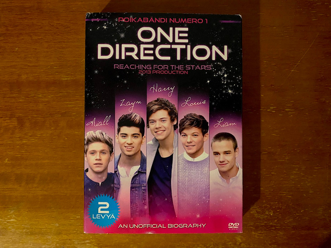 One Direction Reaching for the Stars Osa 1 ja 2 DVD