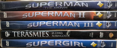 SUPERMAN 4 KPL+SUPERGIRL -DVD